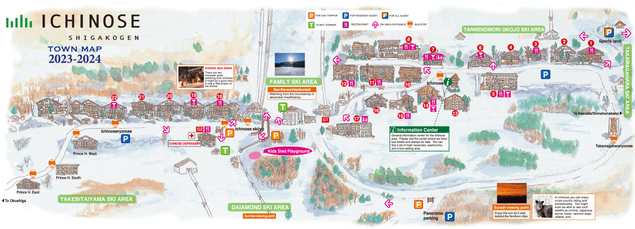 CAFE & RESTRANT MAP